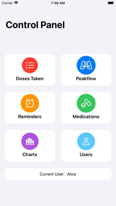 Track My Asthma App screenshot #1