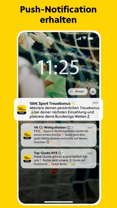 Interwetten Sportwetten DE App-Screenshot #6