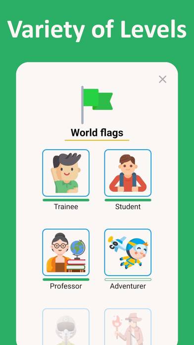 Flags & Capitals of the World Schermata dell'app #4