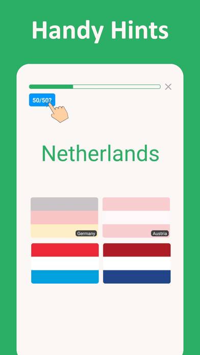 Flags & Capitals of the World Capture d'écran de l'application #6