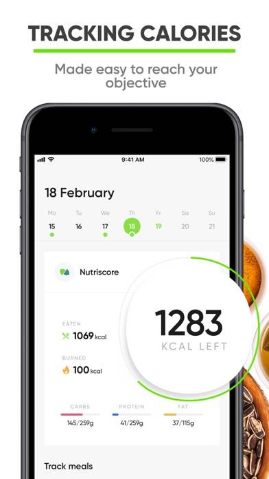 Nutrition Coach: Food tracker App screenshot #1
