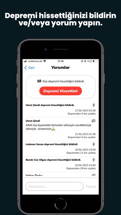 Earthquake Turkey App screenshot #3