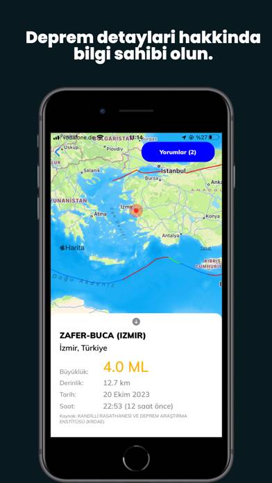 Earthquake Turkey App skärmdump #5