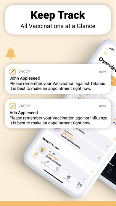 Vaccy: Vaccination Record App screenshot #2