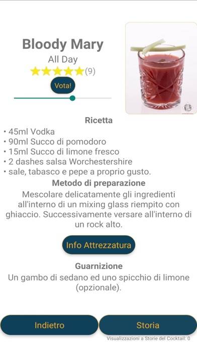 Ricette Cocktail IBA 2020 App screenshot #1
