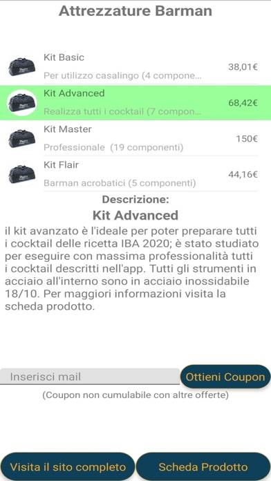 Ricette Cocktail IBA 2020 App screenshot #6
