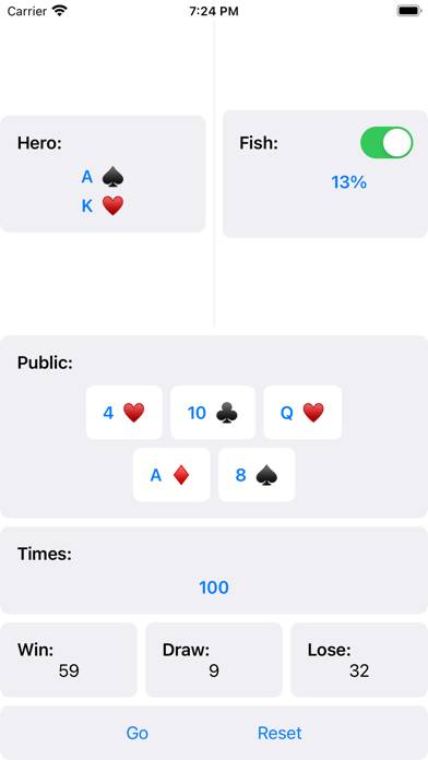 Crazy Poker Simulator Schermata dell'app #1
