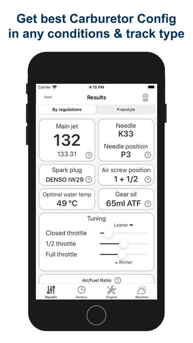 Jetting Vortex ROK GP Kart Schermata dell'app #1