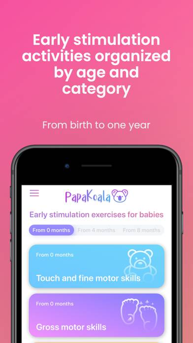 PapaKoala: Early Stimulation Captura de pantalla de la aplicación #1