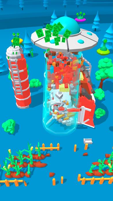 UFOMoney: Planet Eating Game Captura de pantalla de la aplicación #1