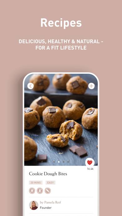 Pam Fitness & Food App-Screenshot #3