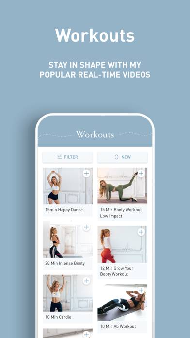 Pam Fitness & Food App-Screenshot #4