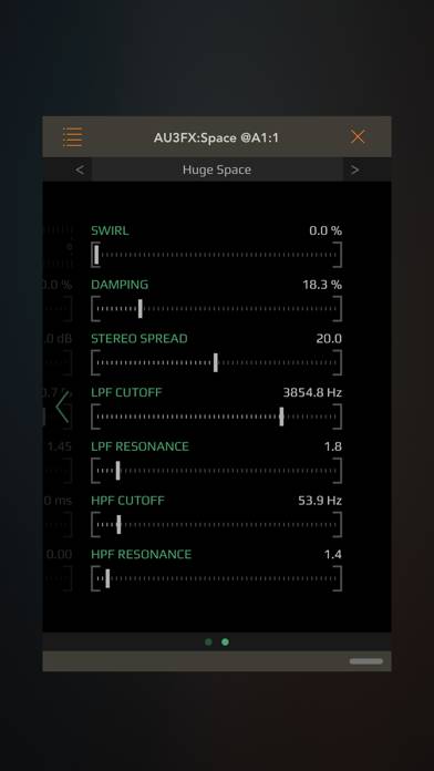 AU3FX:Space Schermata dell'app #2