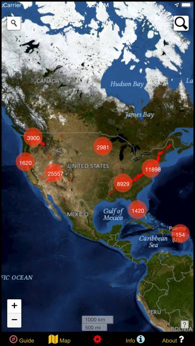 US National Parks Map & Guide! App screenshot #3