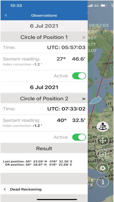 Circle Of Position Navigation App screenshot #4