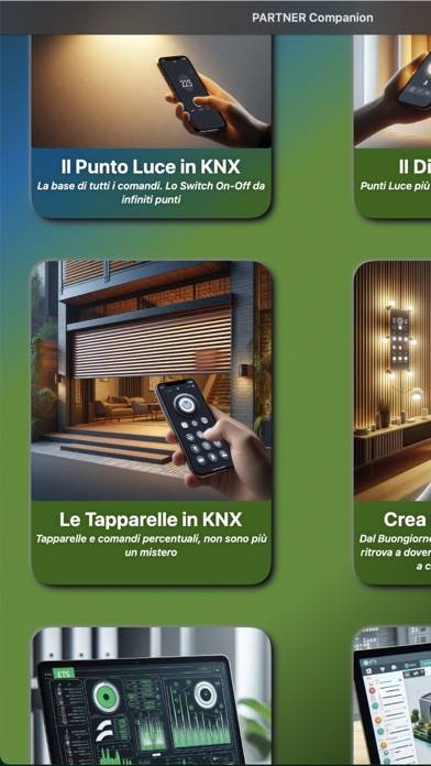 PARTNER Companion Schermata dell'app