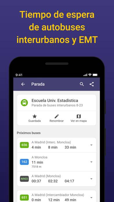Madrid Bus Metro Cercanías Captura de pantalla de la aplicación #1
