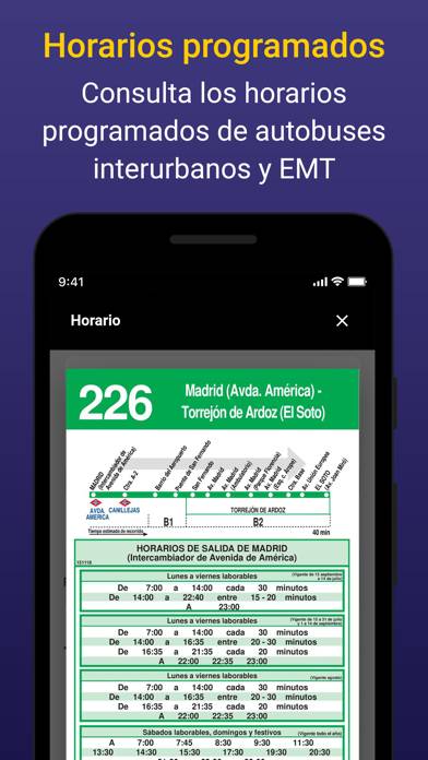 Madrid Bus Metro Cercanías Captura de pantalla de la aplicación #5