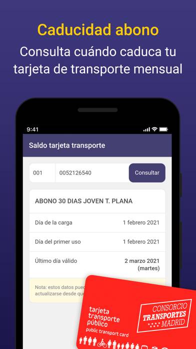 Madrid Bus Metro Cercanías Captura de pantalla de la aplicación #6