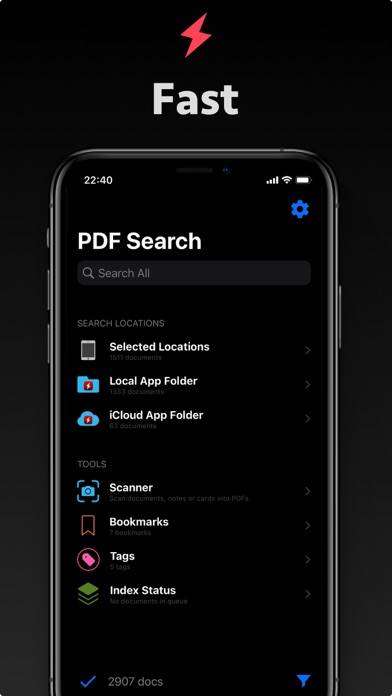 PDF Search PRO Capture d'écran de l'application