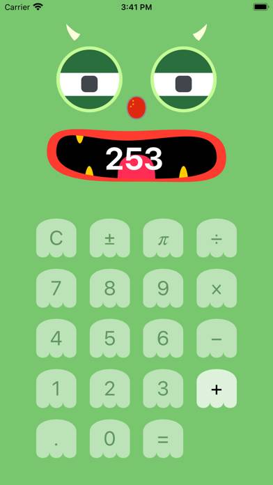 Monster calculator kid toddler App screenshot #2
