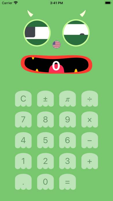 Monster calculator kid toddler App screenshot #5