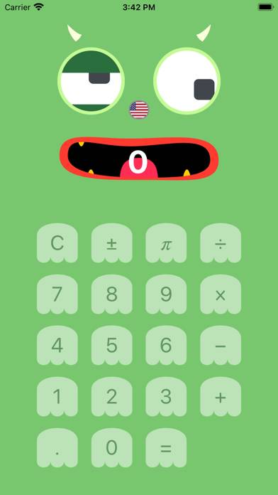 Monster calculator kid toddler App screenshot #6