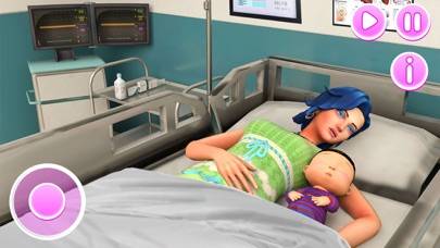 Pregnant Mother Baby Care Game App screenshot #1