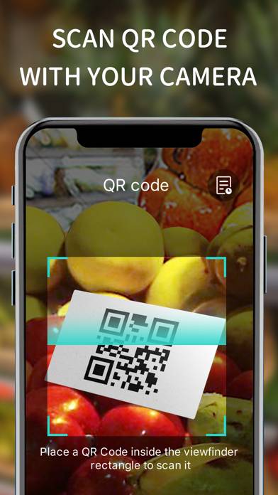 QR Code Reader-Barcode Scan Captura de pantalla de la aplicación #1