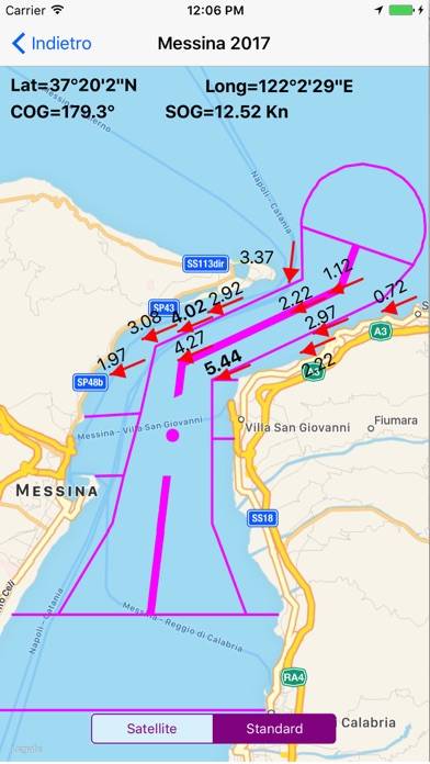 Messina Strait Current 2021 App screenshot #2