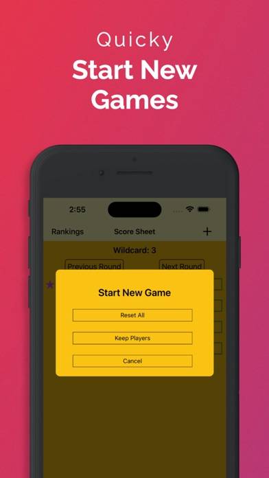 Crowns Score Keeper game screenshot