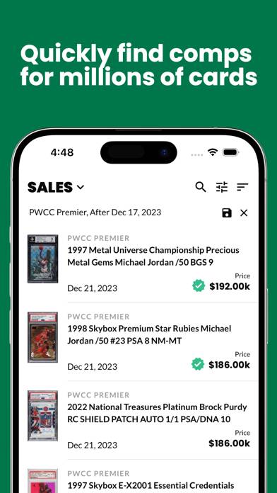 Card Ladder screenshot