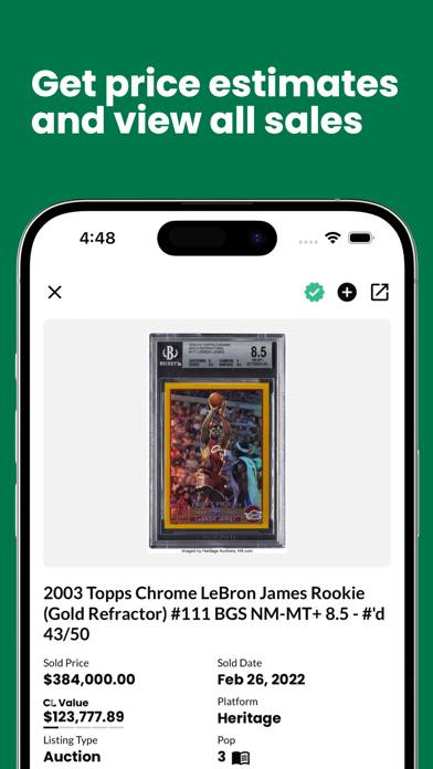 Card Ladder screenshot