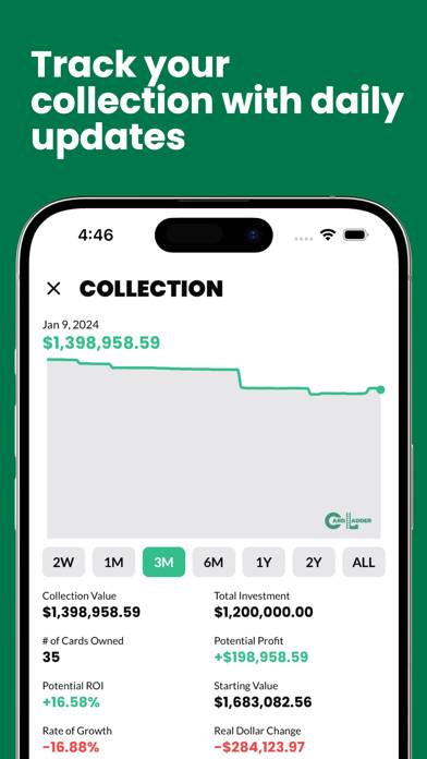 Card Ladder App screenshot