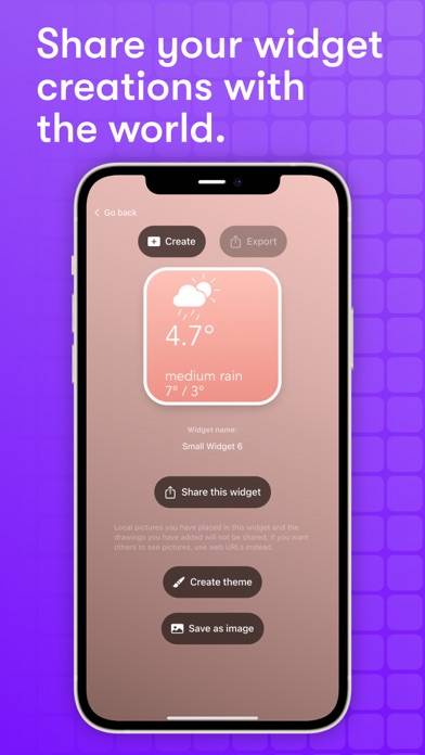 Flex Widgets Captura de pantalla de la aplicación #4