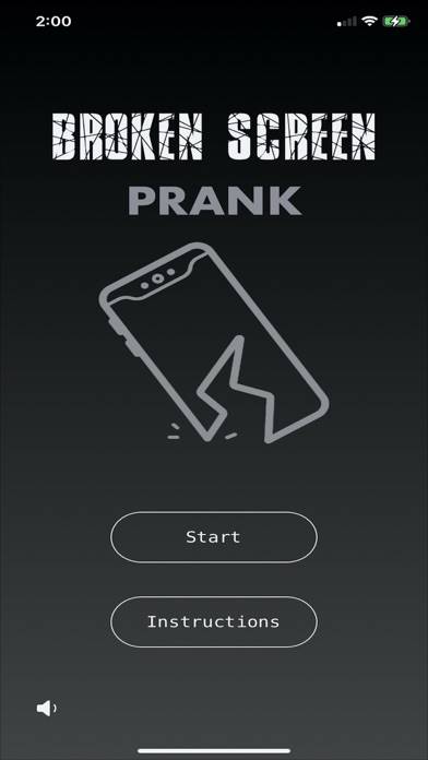 The Broken Screen Prank Schermata dell'app #1