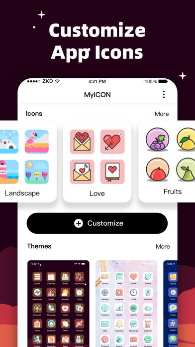 MyICON – Changeur d'icônes Capture d'écran de l'application