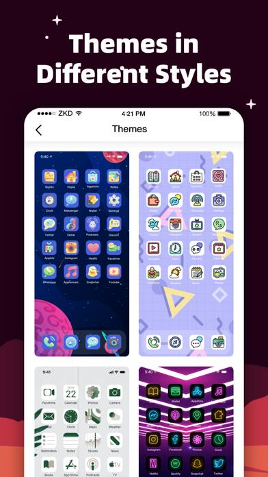 MyICON Changer – Icon Themer Captura de pantalla de la aplicación #3