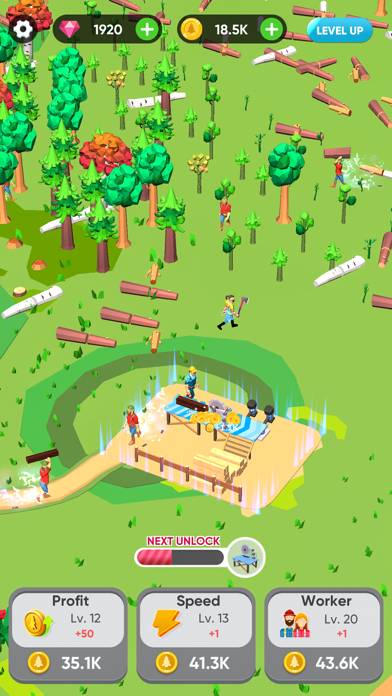 Idle Lumber Mill Schermata dell'app #6
