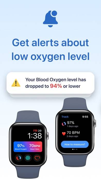 Blood Oxygen App Captura de pantalla de la aplicación #2