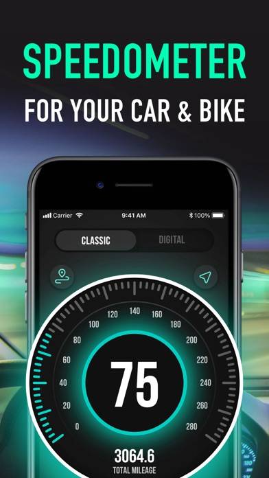 GPS Speedometer: Speed Tracker App skärmdump #1