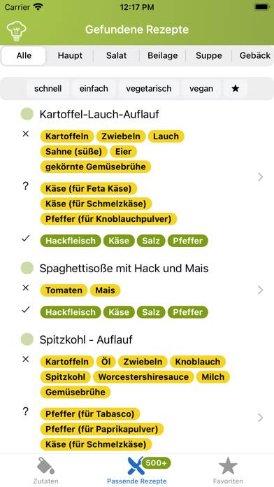 Rezept-Finder App-Screenshot #4