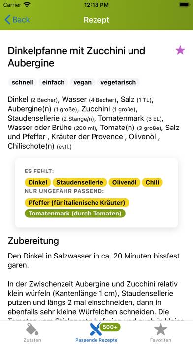 Rezept-Finder App-Screenshot #5