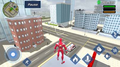 Super Rope Hero - Crime City capture d'écran