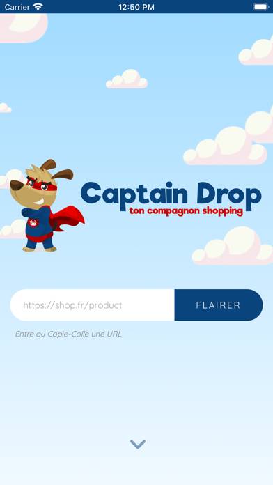 Captain Drop App screenshot #1