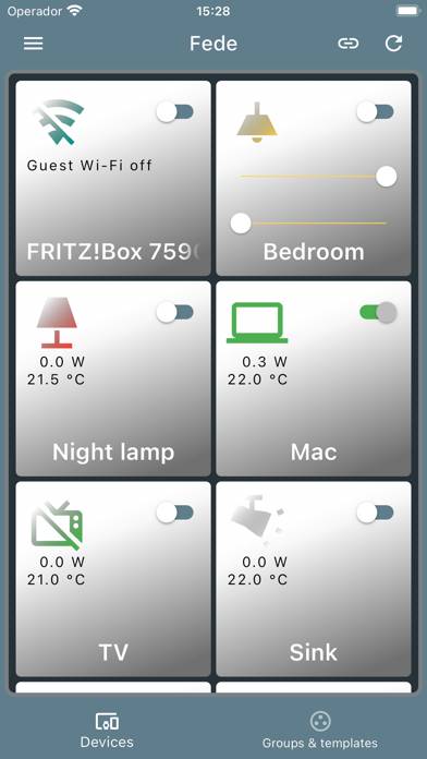 Fede App-Screenshot