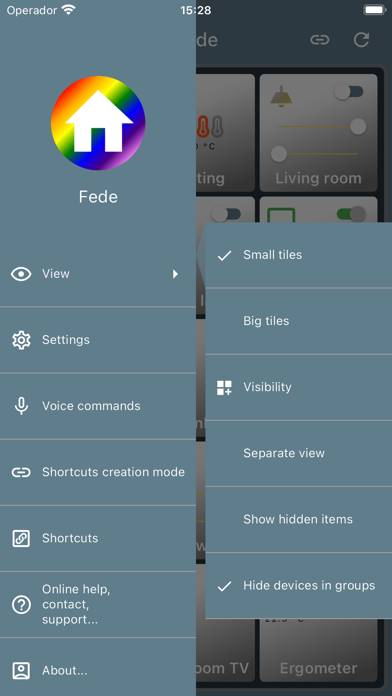 Fede App-Screenshot