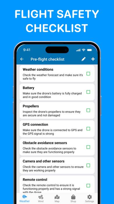 Drone Weather Assist for UAV App-Screenshot #6
