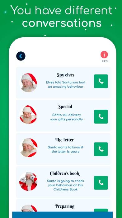 Speak to Santa Claus Schermata dell'app #5