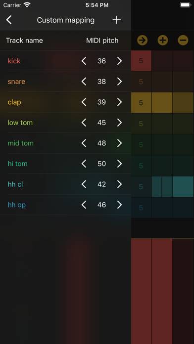 Polybeat Captura de pantalla de la aplicación